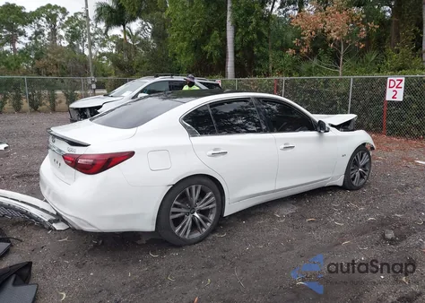 2020 Infiniti Q50 Luxe из США, поврежденный, VIN JN1EV7AP1LM206682